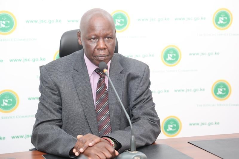 File image of Court of Appeal Judge Katwa Kigen.